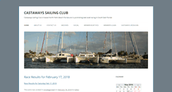 Desktop Screenshot of castawayssailing.com
