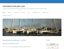 Tablet Screenshot of castawayssailing.com